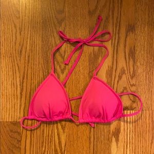 Victoria’s Secret Hot Pink Bikini Top